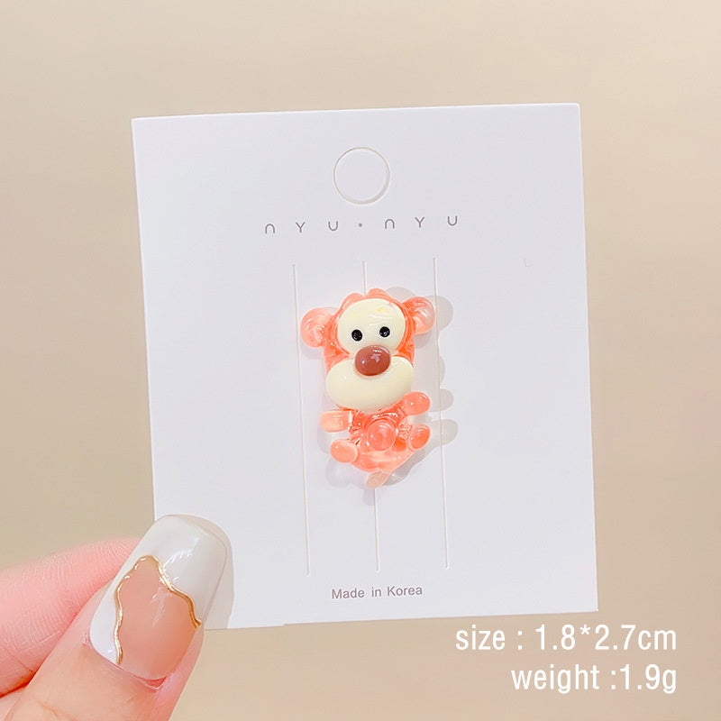 READY STOCK!!!Hole shoes decorative buckle accessories shoes flower buckle cute cartoon pattern garden shoe accessories