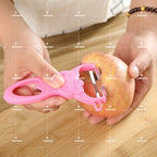 READY STOCK!!!Hello kitty stainless steel kitchen Knife set & fruit peeler kitchen tools
