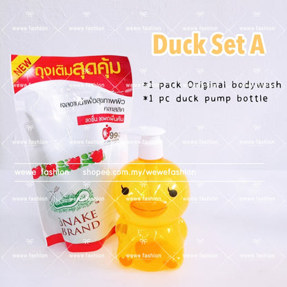READY STOCK!!!! Snake Brand healty shower soap Prickly Lavender 180ml/400ml/450ml 蛇粉洗身露 Original Thailand