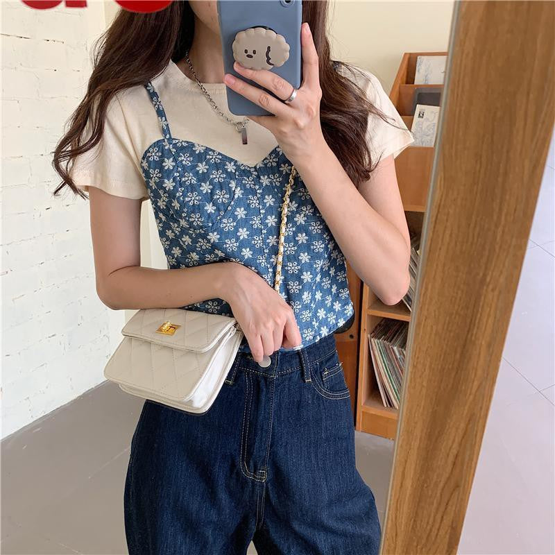 READY STOCK!!!SSB1101 Woman Handbag Sling Bag Shoulder Fashion Korea Bag链条斜挎包