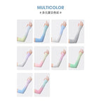 READY STOCK‼️ UV Protection Cycling Arm Sleeve Ice Silk Sunblock Sarung Tangan Panjang Lengan Outdoor Sports  防曬手套 袖套 冰袖