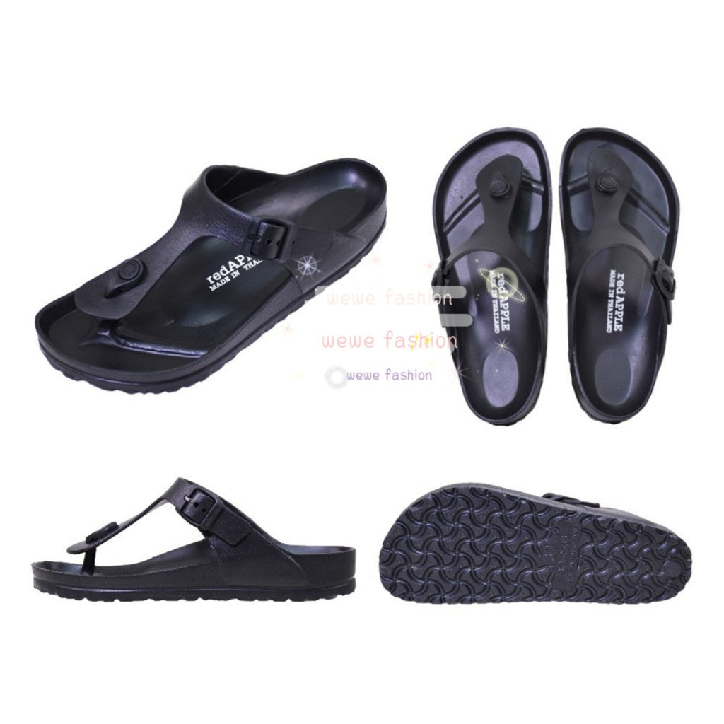 READY STOCKS!!!RED APPLE THAI T-STRIP BG2565 SHOES 泰国防水防滑夹脚拖鞋 Original Thailand