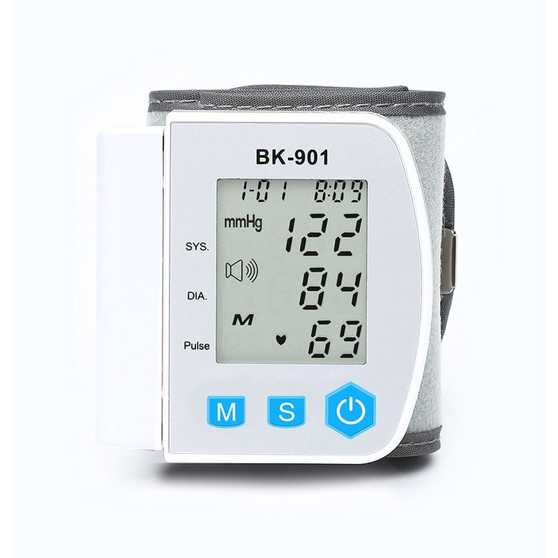 Blood Pressure Monitor Automatic Voice Function Digital LCD Arm BP Cuff Measuring Tekanan Darah Sphygmomanometer