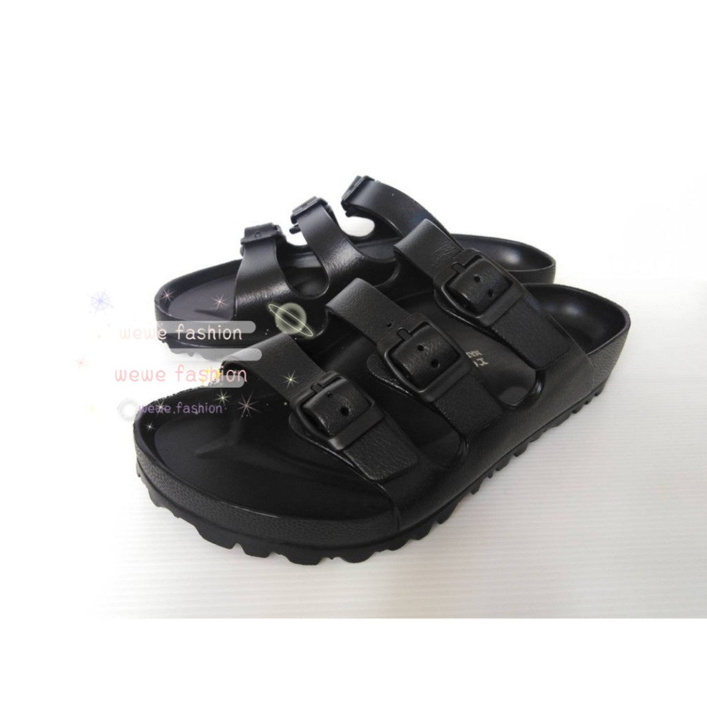 READY STOCK!!!RED APPLE Three Strip BG2573 SHOES 泰国防水防滑三带拖鞋 Original Thailand