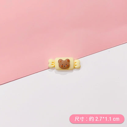 READY STOCK!!!Hole shoes decorative buckle accessories shoes flower buckle cute cartoon pattern garden shoe accessories