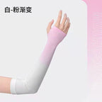 READY STOCK‼️ UV Protection Cycling Arm Sleeve Ice Silk Sunblock Sarung Tangan Panjang Lengan Outdoor Sports  防曬手套 袖套 冰袖
