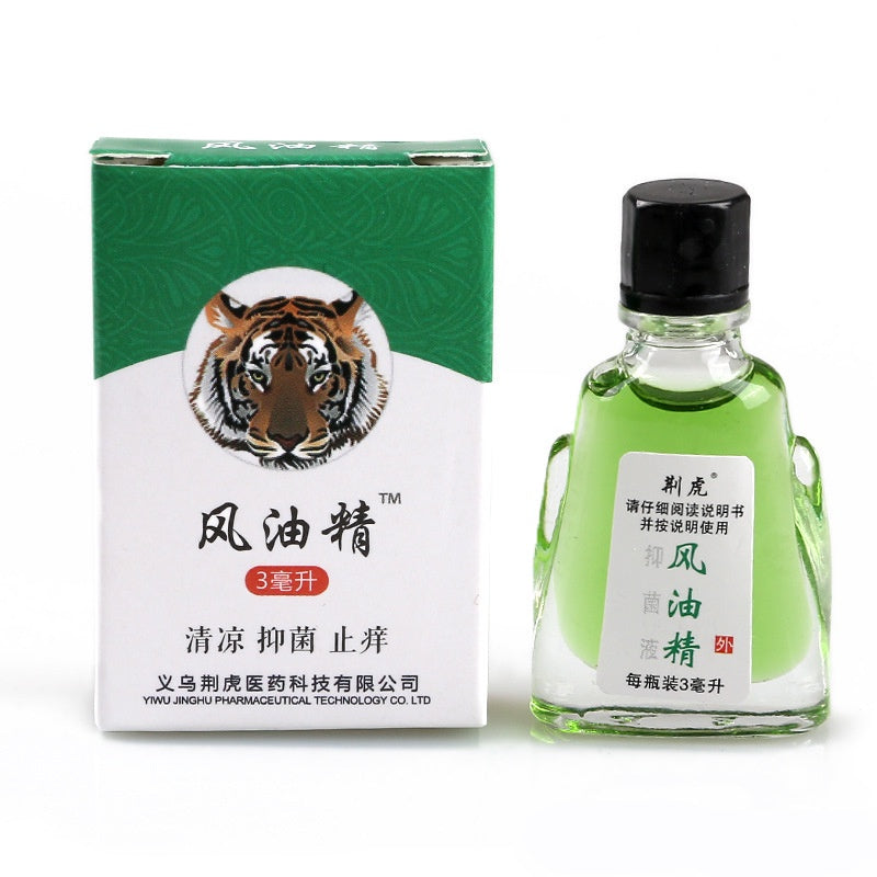 ️Ready Stock️!!!Jinghu balltip  type wind oil essence essential balm 3g/10g/3ml/6ml/12ml/15ml 荆虎滚珠型风油精