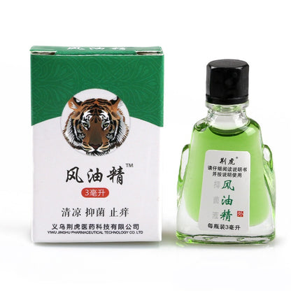 ️Ready Stock️!!!Jinghu balltip  type wind oil essence essential balm 3g/10g/3ml/6ml/12ml/15ml 荆虎滚珠型风油精