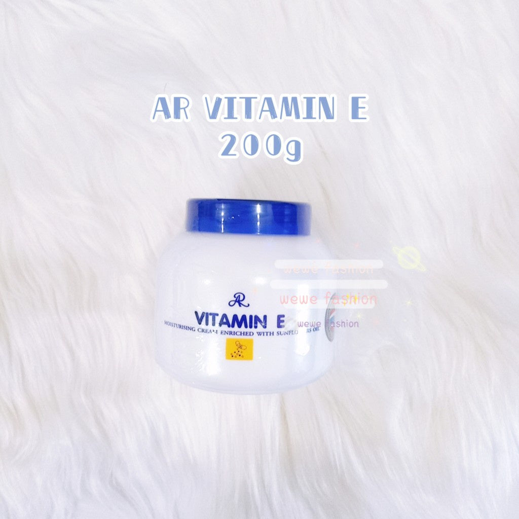 READY STOCK!!!AR Full Set Vitamin E Moisturizing Whitening Snail White Body Cream 200g
