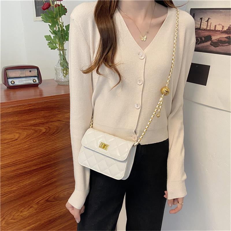 READY STOCK!!!SSB1101 Woman Handbag Sling Bag Shoulder Fashion Korea Bag链条斜挎包