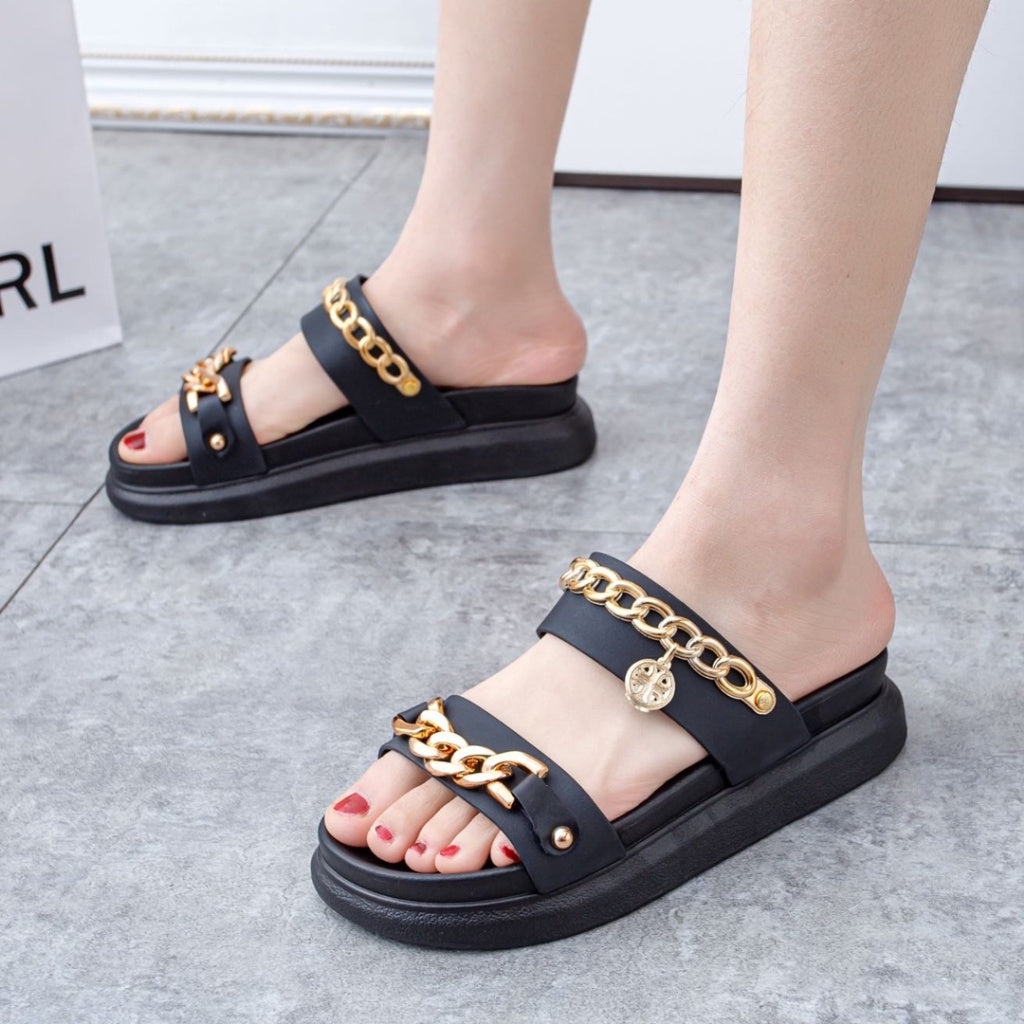 READY STOCK!!!Lady Comfort Fashion Sandal | Sandal Perempuan Tapak Lembut 885-7
