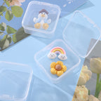 READY STOCK!!!Portable Mini Pill Box Organizer Transparent Storage Tablet Jewellery Accessories Plastic Case 1pcs