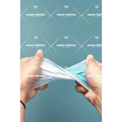 READY STOCK!!!Colourful【50PC】Adult 3-Ply Disposable Face Mask / Topeng Penutup Mulut Pelitup Muka Dewasa / 成人三层口罩