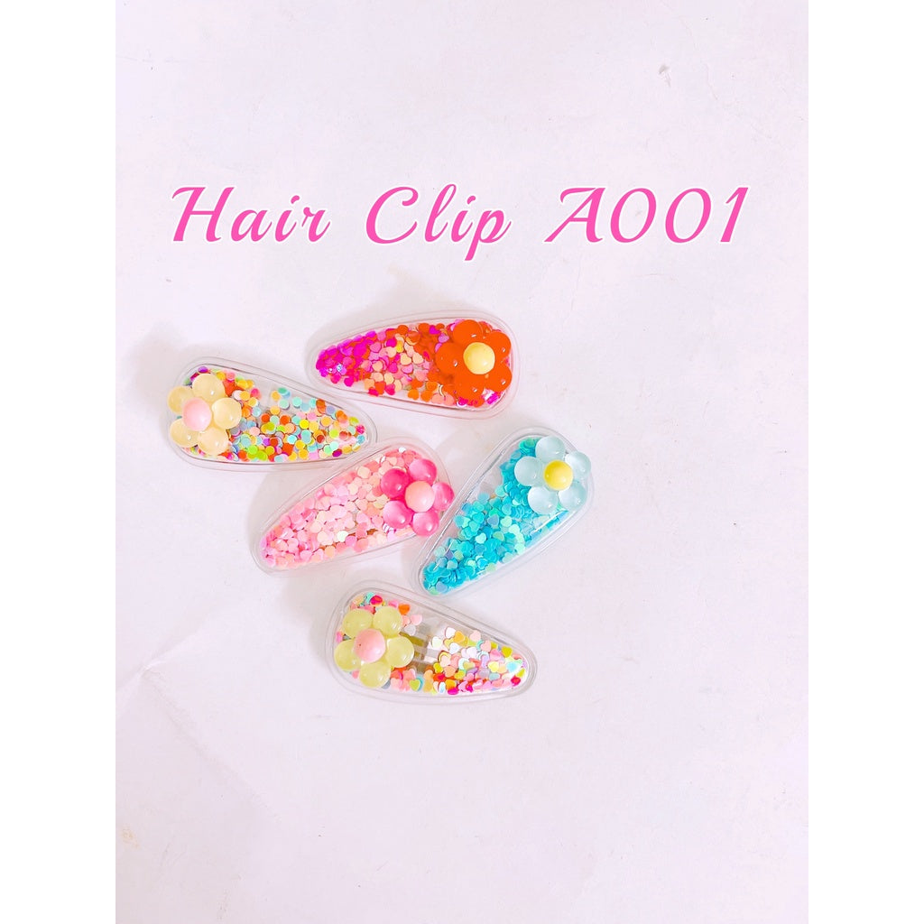 READY STOCK!! 5PCS Cartoon Fruit Cutie Hair Clip Kids Baby Girls Hair Accessories