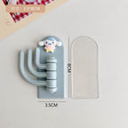 READY STOCK!!!Hook Cartoon Cute Holder Hanger with Three Branch Student Dormitory Hook Punch-free Wall Hook Cap Holder