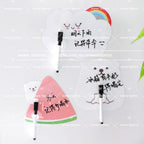Ready Stock!!! Cutie Cartoon PVC Message Board Creative Children's Writing Board 卡通留言板