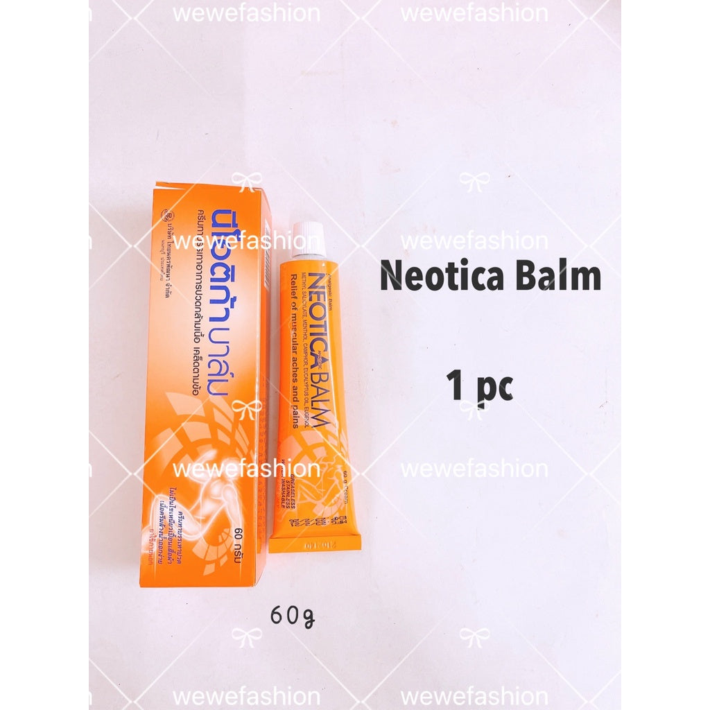 READY STOCK!!!Neotica Balm Pain Relief 60g Original THAILAND