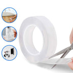 READY STOCK!!! Multifunctional Strongly Sticky Double-Sided Adhesive Nano Tape |  Washable Removable Tapes 多功能强力双面粘胶纳米胶带