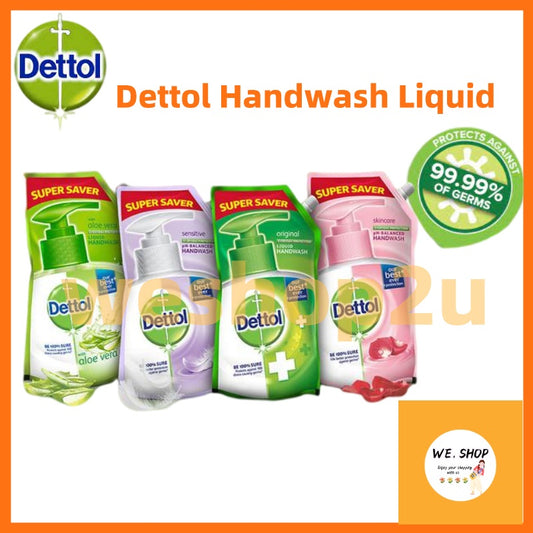 READY STOCK!!!【750ml】Dettol Original Hand Wash Liquid Refill Pack #Dettol #HandWash #750ml #Original #洗手液