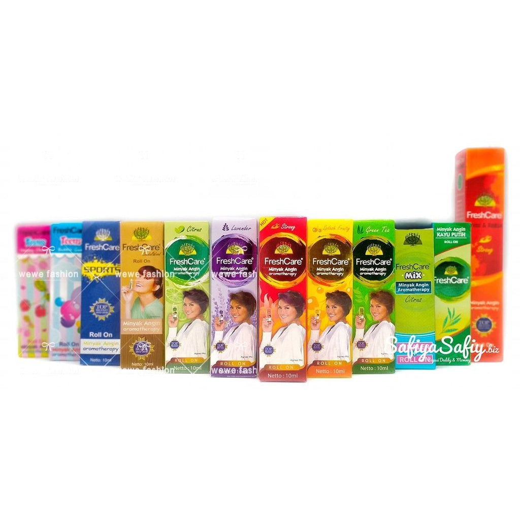READY STOCK!!!ORIGINAL Minyak Angin Fresh Care Roll On AROMATHERAPY 10ML