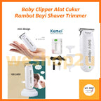 READY STOCK!!! Kemei KM-1319 Baby Clipper Alat Cukur Rambut Bayi Shaver Trimmer