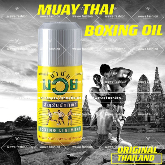 READY STOCK!!!MUAYTHAI NAMMAN MUAY THAI BOXING LINIMENT OIL Original Thailand 120cc/60cc/30cc/15cc 泰国拳王油