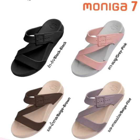 READY STOCK!!! MONOBO MONIGA 7 ~5 COLOURS LADIES SLIPPE