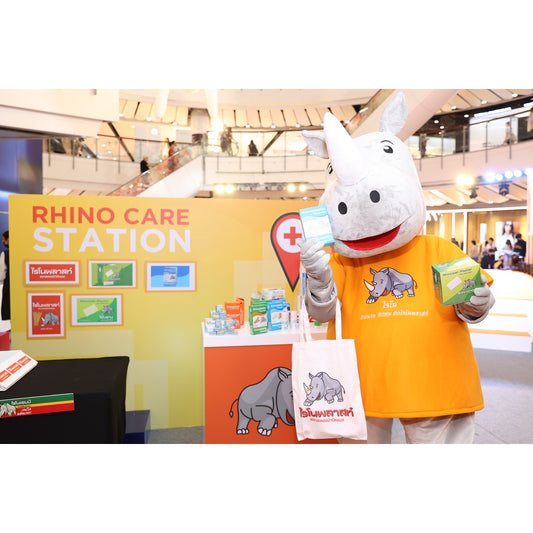 READY STOCK!!!Rhinosan Menthol Plaster Neobun New Packing【10pcs/pack】Original Thailand 您好梦酸痛贴布