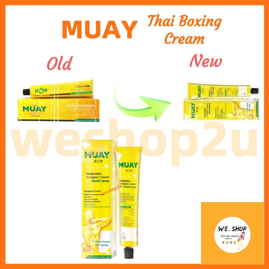 READY STOCK!!!Muay Thai Cream Namman Muay Ointment Thai Boxing Analgesic Balm泰国拳王按摩膏100g