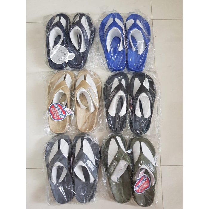 READY STOCKS!!!RED APPLE THAI BG2568 SHOES 泰国防水防滑夹脚拖鞋 Original Thailand