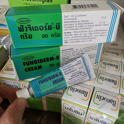 Thailand Fungiderm b 10g Fungiderm Cream Untuk Panau Gatai Thailand Fungiderm b Cream Siam Fungiderm-b Cream