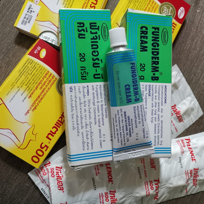 Thailand Fungiderm b 10g Fungiderm Cream Untuk Panau Gatai Thailand Fungiderm b Cream Siam Fungiderm-b Cream