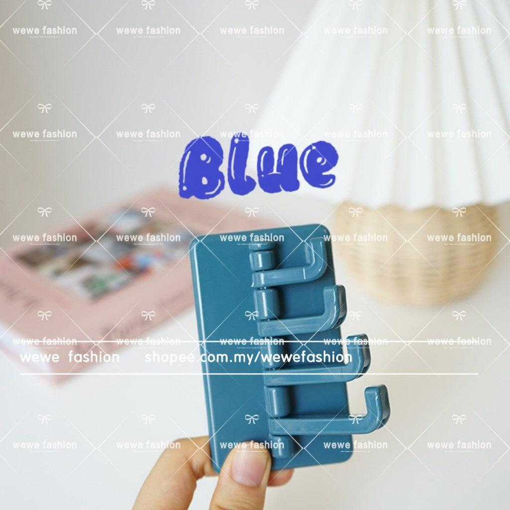 READY STOCK!!!Multi-Function Organ Shape Hook Kitchen/Bathroom Wall Hanging Without Trace Racks