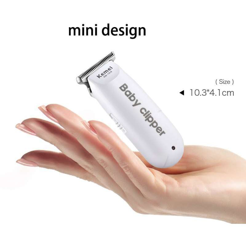 READY STOCK!!! Kemei KM-1319 Baby Clipper Alat Cukur Rambut Bayi Shaver Trimmer