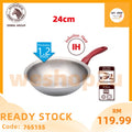 READY STOCK!!! Original Zebra 24cm Vitalux 3 Ply Fry Pan