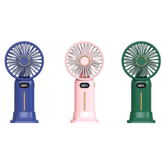 READY STOCK!!! Rechargeable Portable Mini Fan | Handheld USB Charging Fan with Adjustable 4-Speed Wind 充电便携式迷你风扇