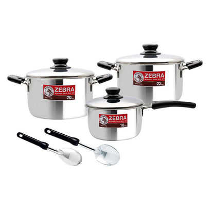 RAEDY STOCK!!!Zebra THAILAND Happy Buddy 8 Pcs Cookware Set