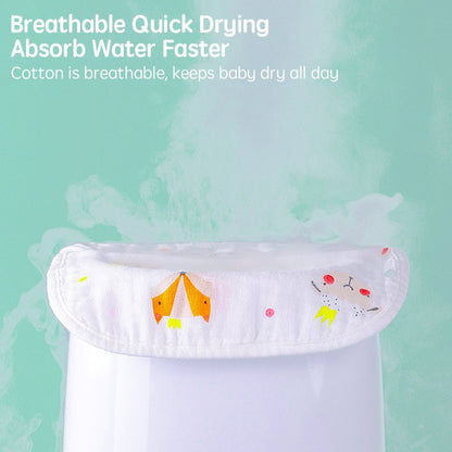 READY STOCK!!! 100% Cotton U-Shaped Baby Bib | Soft Newborn Burp Cloth | Feeding Bibs WW0849 U型100%纯棉婴儿围兜 | 新生儿柔软口水巾