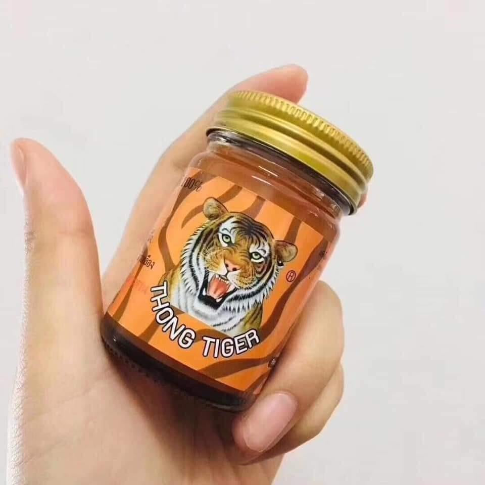 READY STOCK!!!Thong Tiger Balm Sakit Belakang/Muscle Original Thailand 50g 泰国正品THONG TIGE虎牌金老虎膏瓶关节疼痛寒腿活络