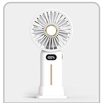 READY STOCK!!! Rechargeable Portable Mini Fan | Handheld USB Charging Fan with Adjustable 4-Speed Wind 充电便携式迷你风扇