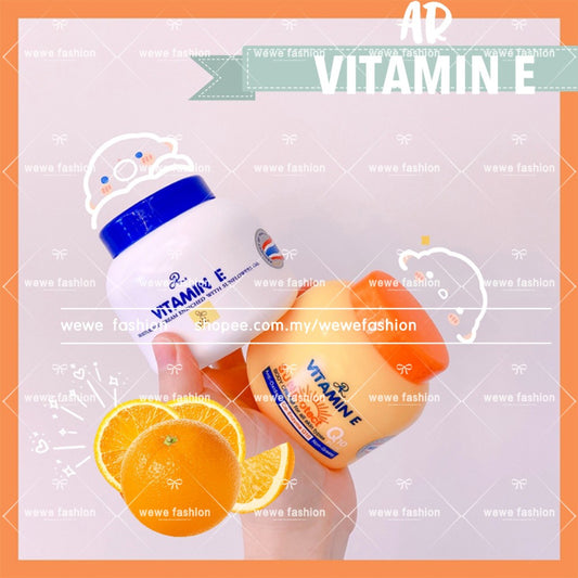 READY STOCK!!!AR Vitamin E Sun Protect Q10 Plus/Mouitirising Body Cream 200g Sunscreen Sun Protect Original Thailand