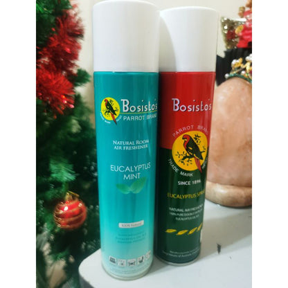Bosisto's Parrot Brand Eucalyptus spray  300ml 鹦鹉牌白树油天然喷雾剂Minyak Kayu Putih Cap Burung Kakatua spray 300ml/150ml