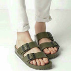 READY STOCK!!!RED APPLE Double Strip BG2562 SHOES 泰国防水防滑双带拖鞋 Original Thailand