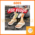 READY STOCK!!! 6005 Selipar Wanita Lelaki Soft Slipper Women Men Flit Flops Casual Sandal