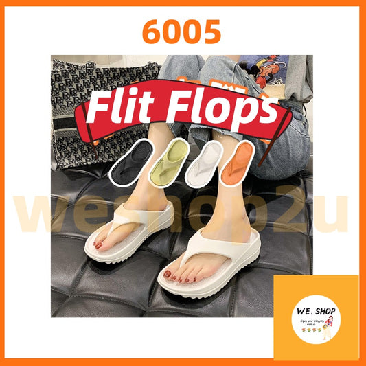 READY STOCK!!! 6005 Selipar Wanita Lelaki Soft Slipper Women Men Flit Flops Casual Sandal