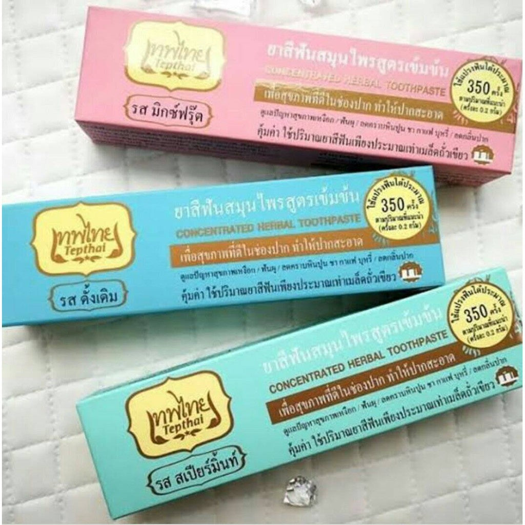 Tepthai Concentrated Herbal Toothpaste for Healthy Oral Hygiene