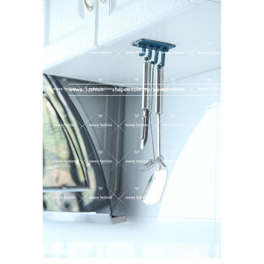 READY STOCK!!!Multi-Function Organ Shape Hook Kitchen/Bathroom Wall Hanging Without Trace Racks