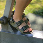 READY STOCK!!!Red Apple Double Backstrap Sandals Shoes BG2569 Original THAILAND 泰国防水防滑凉鞋