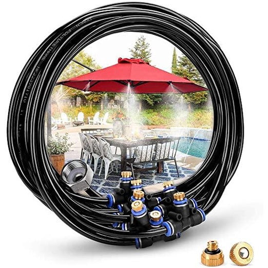 READY STOCK!!! Misting Cooling System | Trampoline & Patio Micro Flow Watering | 户外降温喷雾系统