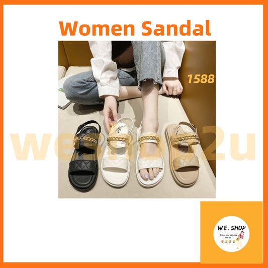 READY STOCK!!!Women Sandal Kasut Perempuan Women Sandals Fashionable Selipar Wanita Design Kasut Perempuan 1588